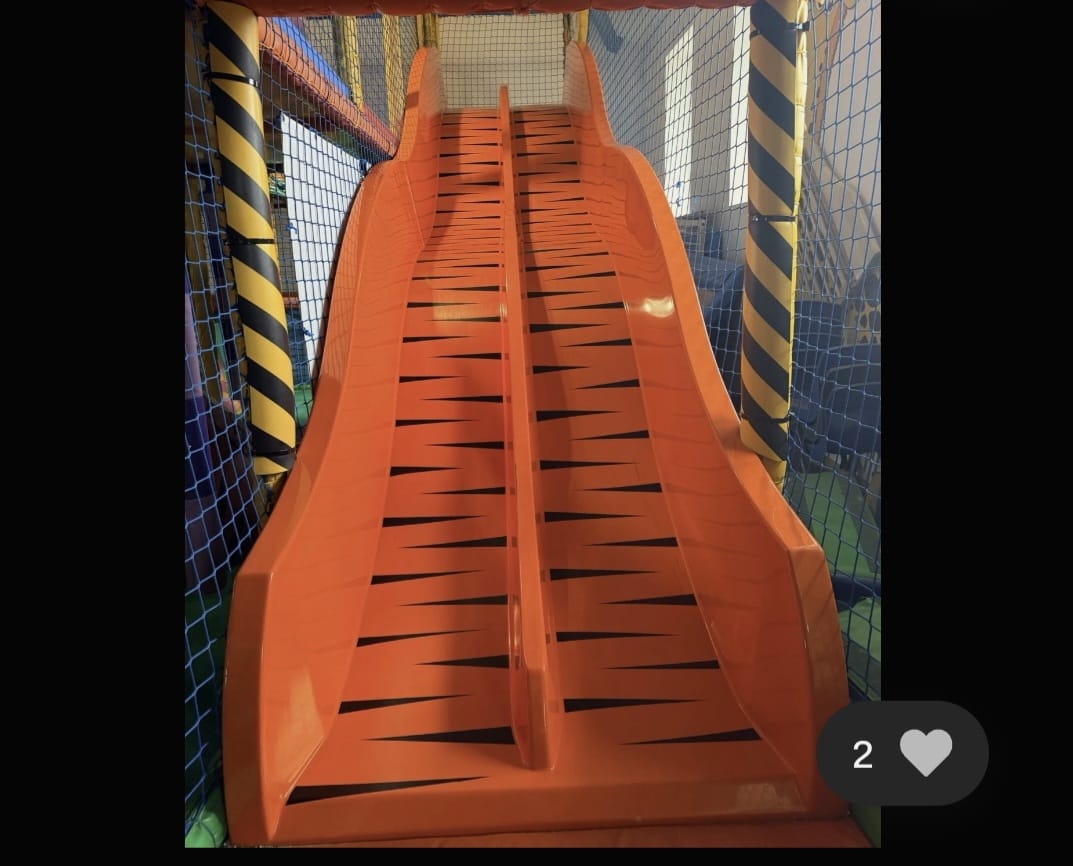 Slide and climbing zone